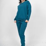 Γυναικείο Relaxed - Set Πετρόλ