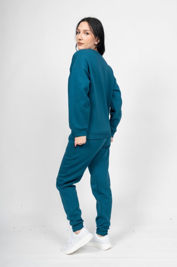 Γυναικείο Relaxed - Set Πετρόλ