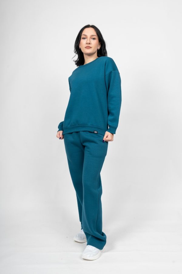 Γυναικείο Cozy - Set Πετρόλ