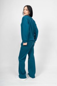 Γυναικείο Cozy - Set Πετρόλ