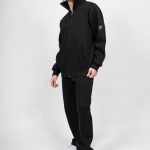 Ανδρική Ζακέτα Φούτερ Μαύρο