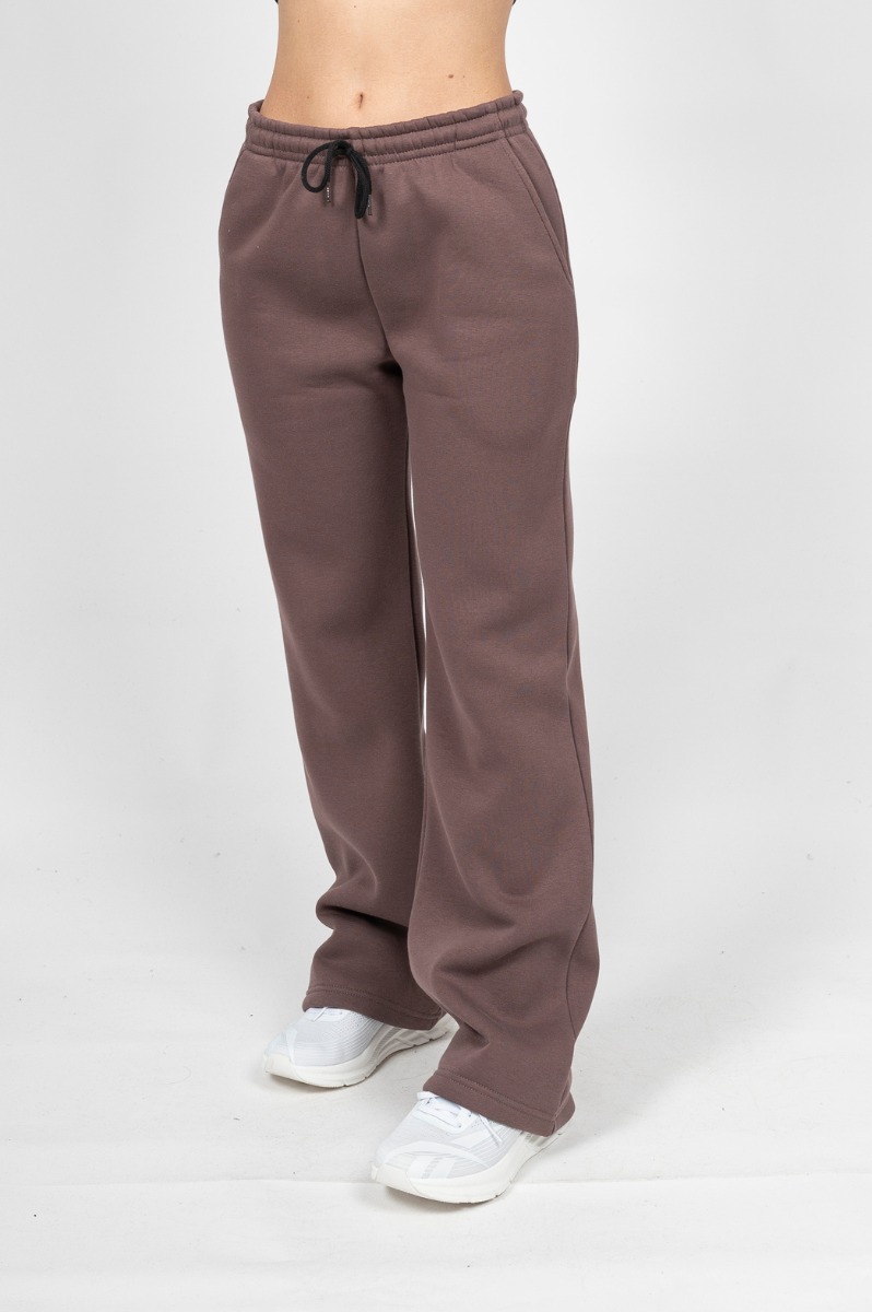 GZ-157 Γυναικεία Φόρμα Παντελονιού Miss Gezo Basic Καφέ - Image 1