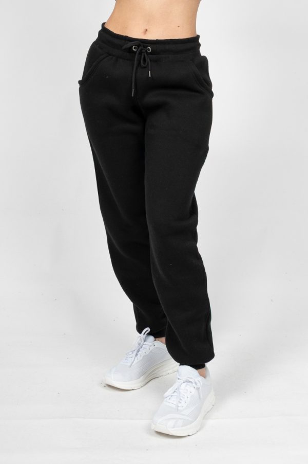 Γυναικεία Φόρμα Παντελονιού με Λάστιχο Miss Gezo Basic Μαύρη