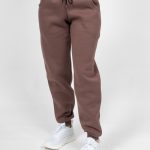 Γυναικεία Φόρμα Παντελονιού με Λάστιχο Miss Gezo Basic Καφέ