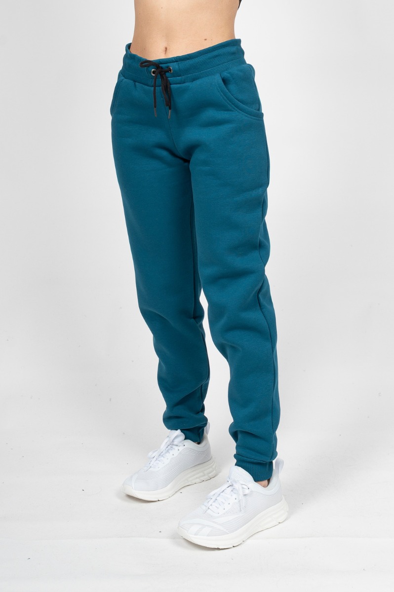 GZ-165 Γυναικεία Φόρμα Παντελονιού με Λάστιχο Miss Gezo Basic Πετρόλ - Image 1