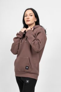 Γυναικεία Μπλούζα Hoodies Καφέ