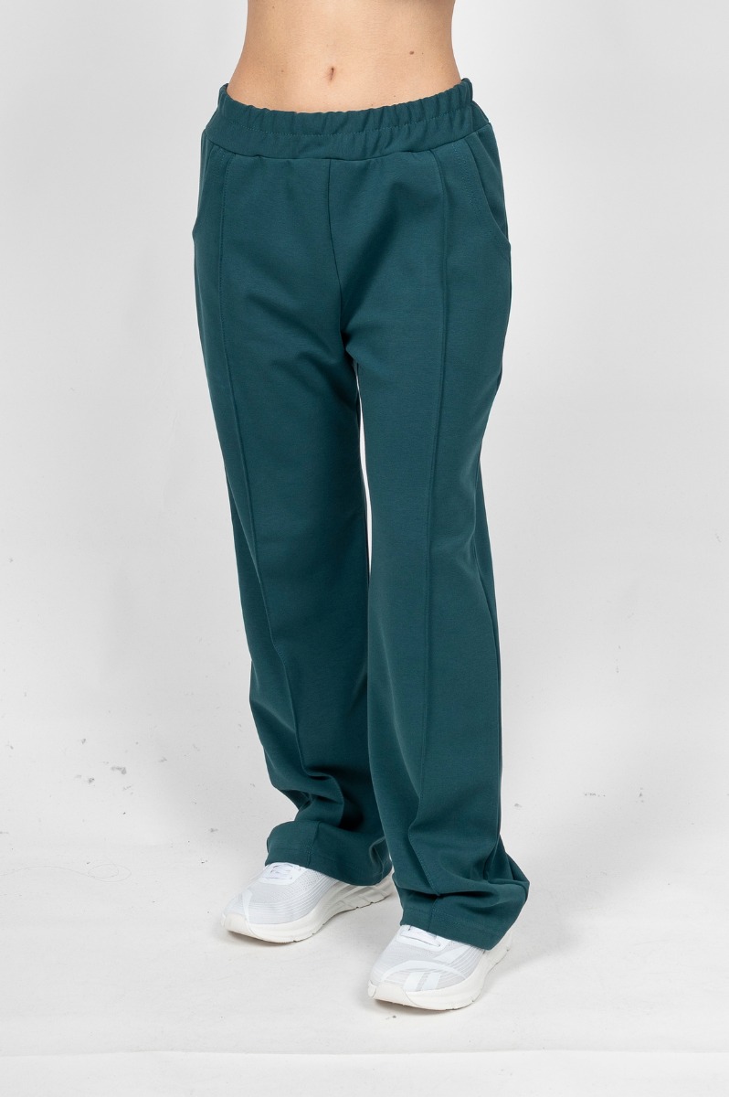 GZ-217 Παντελόνι Γυναικείο με Εξωτερική Ραφή Πράσινο - Image 1