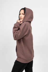 Γυναικεία Μπλούζα Hoodies Καφέ