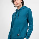 Ανδρική Μπλούζα Hoodies Πετρολ
