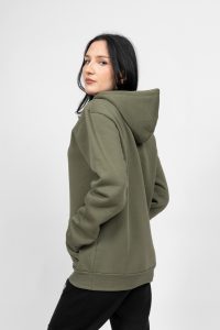 Γυναικεία Μπλούζα Hoodies Λαδί