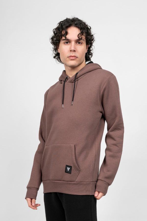 Ανδρική Μπλούζα Hoodies Καφέ