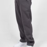 Ανδρικό Παντελόνι Basic Ίσιο Γκρι Ποντικί