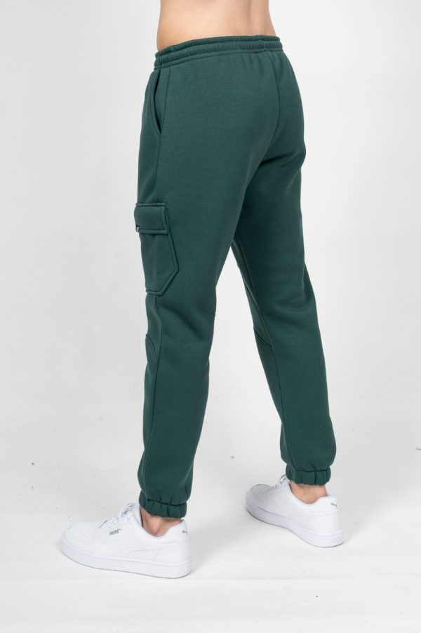 Ανδρικό Παντελόνι Νέο Cargo Flex Σκούρο Πράσινο